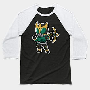 Kamen Rider Kuuga Pegasus Form Chibi Style Kawaii Baseball T-Shirt